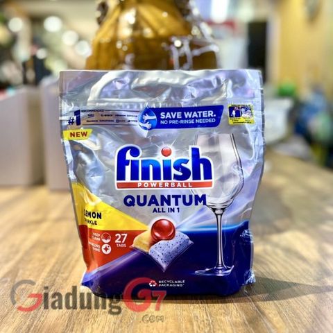 Viên rửa bát Finish Quantum