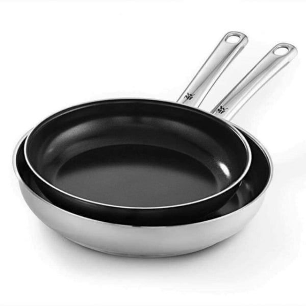 Set 2 chảo chống dính WMF Devil 24/28cm cán inox