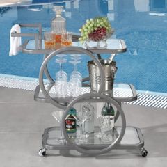  Xe đẩy rượu bar cart Ferfalder 3 tầng 