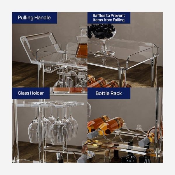 Xe đẩy rượu Bar cart Hmyhum
