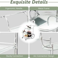  Xe đẩy rượu Bar Cart Medimall 