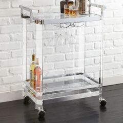  Xe đẩy rượu Bar cart Steve Silver Aerin 