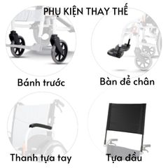  Xe lăn Karma Soma 105 nhôm siêu nhẹ 11.7kg 