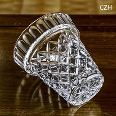  Xô đá Bohemia đường kính 17cm pha lê cao cấp của Séc 