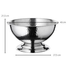  Xô đá Edzard Cara 40cm ướp rượu lạnh 