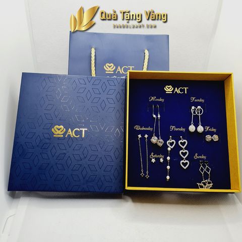 Bộ bông tai 7 ngày 7D04