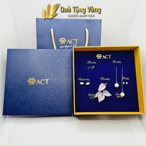 Bộ bông tai 7 ngày 7D10