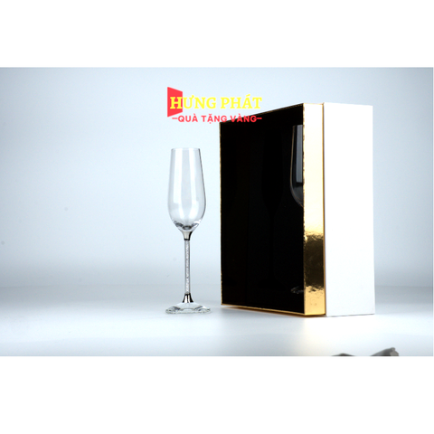Ly champagne pha lê (A007.C)