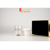 Cốc uống trà cá nhân dát vàng 24K