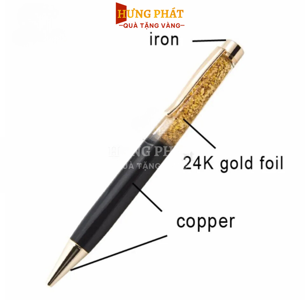 Bút ký cao cấp dát vàng