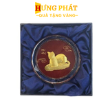 Chặn Giấy Tuổi Mão Dát Vàng 24K