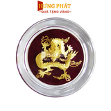 Chặn giấy tuổi Thìn dát vàng (Mẫu 1)