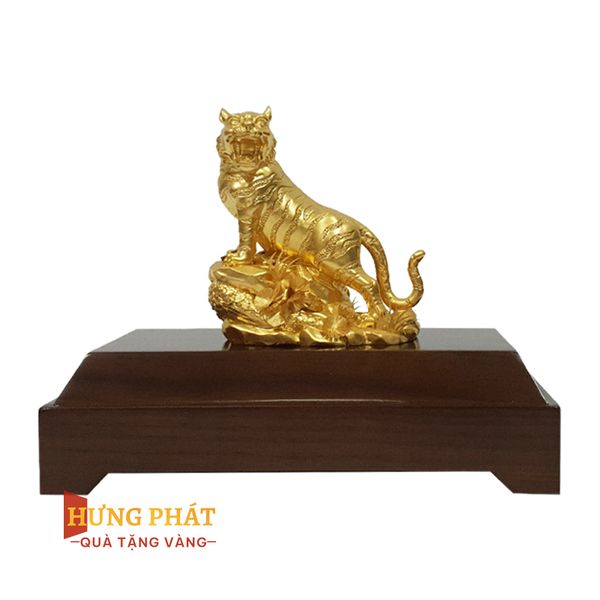 Hổ Phú Quý Dát Vàng 24K (Mẫu 1)