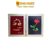 Khung Ảnh Cá Chép Hóa Rồng Dát vàng