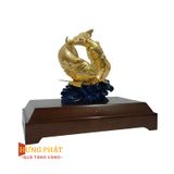 Đôi Cá Chép Dát Vàng 24k (Mẫu 2)