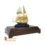 Thuyền Buồm Dát Vàng 24K (Mẫu 2)