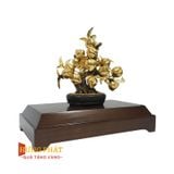 Cây Đào Trường Thọ Dát Vàng 24K
