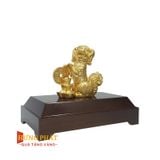 Tuất Phú Quý Dát Vàng 24K (Mẫu 3)