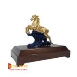 Ngựa Phi Nước Đại Dát Vàng 24K