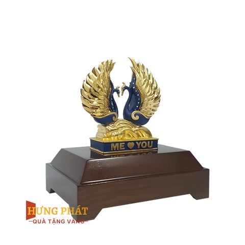 Đôi Thiên Nga Dát Vàng 24K (Mẫu 2)