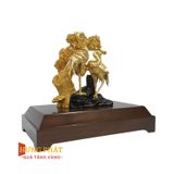 Tùng Hạc Diên Niên Dát Vàng 24K (Mẫu 2)