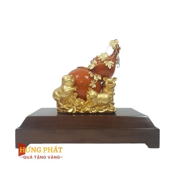 Đàn Heo Dát Vàng 24K