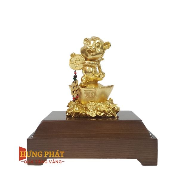 Hổ Phú Quý Dát Vàng 24K (Mẫu 5)