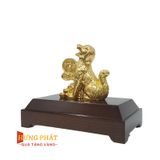 Tuất Phú Quý Dát Vàng 24K (Mẫu 2)