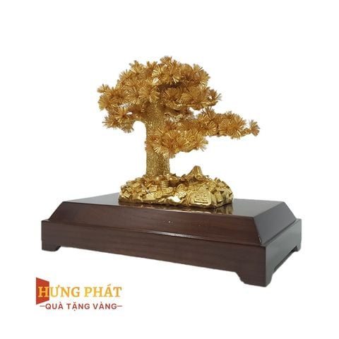 Cây Tùng La Hán Dát Vàng 24K (Mẫu 5)