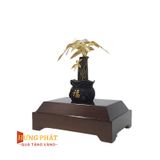 Chậu Cây Kim Ngân Dát Vàng 24K (Mẫu 1)
