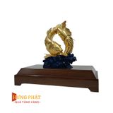Đôi Cá Chép Dát Vàng 24k (Mẫu 2)