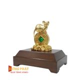 Chuột Phú Quý Dát Vàng 24K (Mẫu 2)