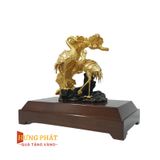 Tùng Hạc Diên Niên Dát Vàng 24K (Mẫu 2)