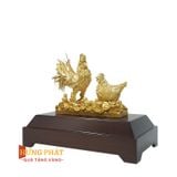 Đàn Gà Dát Vàng 24K