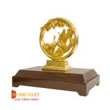 Tùng Hạc Diên Niên Dát Vàng 24K (Mẫu 4)
