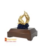 Đôi Cá Chép Dát Vàng 24K (Mẫu 1)