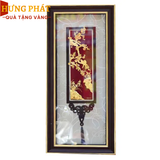 Tranh chim én hoa mai dát vàng