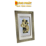 Tranh Chim Phượng Hoàng Dát Vàng 24K