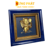 Tranh Chuột Dát Vàng 24K