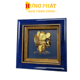 Tranh Chuột Dát Vàng 24K