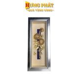 Tranh Hoa Hướng Dương Dát Vàng 24K