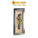 Tranh Hoa Hướng Dương Dát Vàng 24K