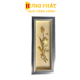 Tranh Hoa Tulip Dát Vàng 24K