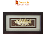 Tranh Mã đáo thành công – Tranh bát mã (42x81cm)