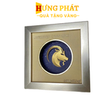 Tranh Ma Kết Dát Vàng 24K