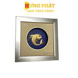 Tranh Song Ngư Dát Vàng 24K