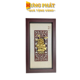 Tranh Thuyền Thuận Buồm Xuôi Gió Dát Vàng 24K 39x69cm