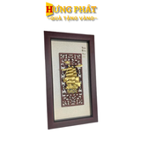 Tranh Thuyền Thuận Buồm Xuôi Gió Dát Vàng 24K 39x69cm