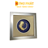 Tranh Xữ Nữ Dát Vàng 24K