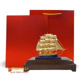Thuyền Buồm Dát Vàng 24K (Mẫu 1)